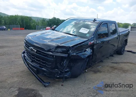 2023 Chevrolet Silverado 1500 4Wd Standard Bed Rst from USA, damaged, VIN 1GCUDEED8PZ301992
